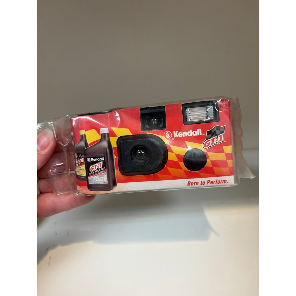Vintage Kendall GT-1‎ Promotional Disposable Camera - Film Collectible
